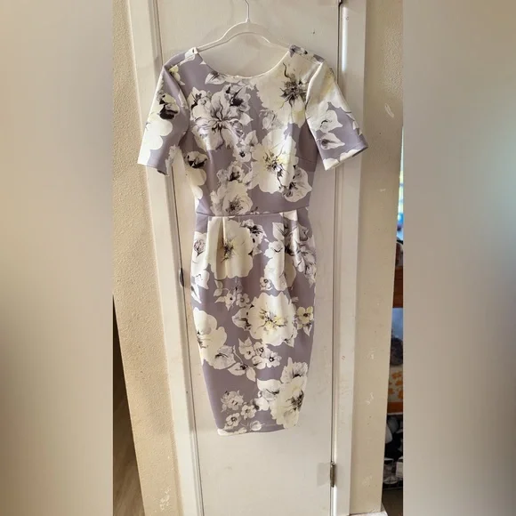 Floral Print Women's Dress - Picture 1 of 2